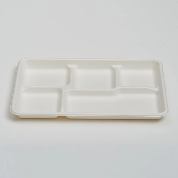 Shallow 5-Compartment Tray