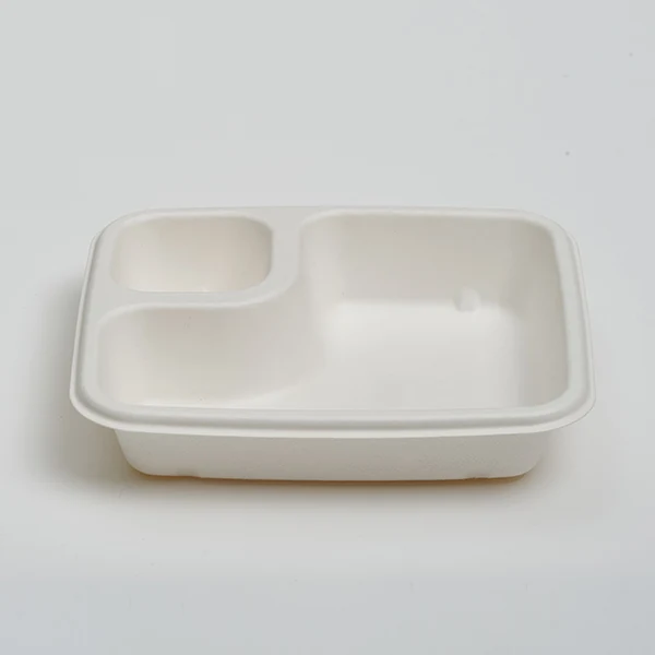 8"×6" Nacho 2-Compartment Tray